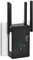 WLAN Repeater WLAN Verstärker 1200Mbit/s Dualband 5G & 2.4G WiFi Booster mit Repeater/Router/Access Point Modus, 4 Antennen, WiFi Verstärker, WiFi Range Extender mit LAN/WAN Port (Schwarz)