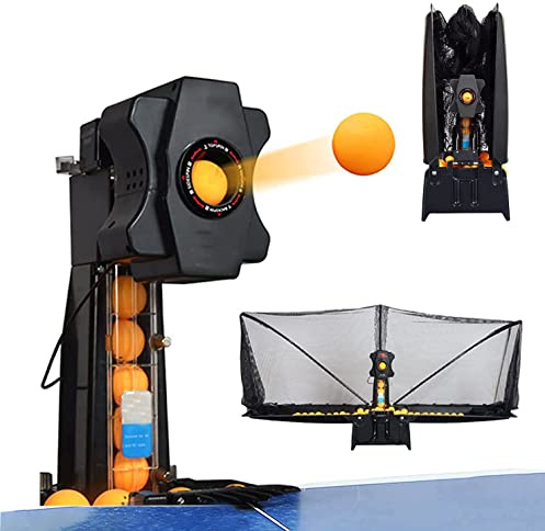 Bordtennisrobot – automatisk pingisbollsstartare med 36 snurralternativ för träning och träning