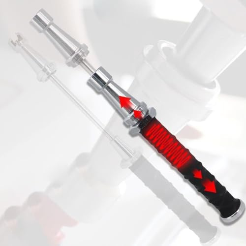 Extractor de abolladuras de automóvil con martillo deslizante y eje extensible para acceder a abolladuras difíciles de alcanzar en puertas y (martillo + 3 estilos)