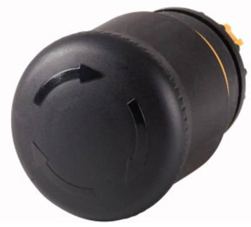 Eaton 271499 Stopp-/Halt-Taste, unbeleuchtet, Schwarz, Drehentriegelt