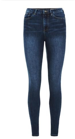 VERO MODA Damen Vero Moda Dames Sophia Blue Denim Xxl (43-44)32 Jeans, Medium Blue Denim, XXL / 32L EU