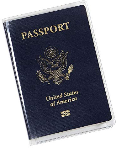 Millennial Essentials unisex-adult Waterproof Clear Passport Cover Plastic Passport Protector Vinyl ID Card Protector Case Holder Travel Pack of 6,