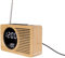 Karlsson Radiowecker aus Bambus Retro