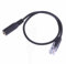 Cable Adaptador RJ9 A 3,5 Mm, Teléfono Macho A Jack De 3.5 Mm, Doble Jack Hembra Para Conectar Auriculares, Conversor Auricular Micrófono Para Teléfonos