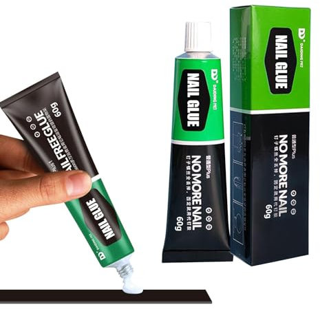 Stark haftender Kleber – Metallkleber-Entferner-Kleber | Mehrzweck-Sprühgel-Nagellack, temperaturbeständig, extra starker Kleber für, Schmuck, Metall, Leder, Kunsthandwerk, Glas, Keramik