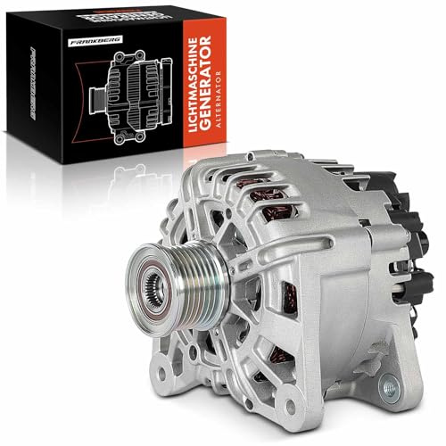Frankberg Alternador con Polea de Rueda Libre Gasolina Compatible con S.a.n.d.e.r.o II 0.9L C.a.p.t.u.r I H5 J5 0.9L Qashqai II SUV J11 J11 1.2L Fortwo Coupé 453 1.0L Twingo III BCA BCM 2303591202