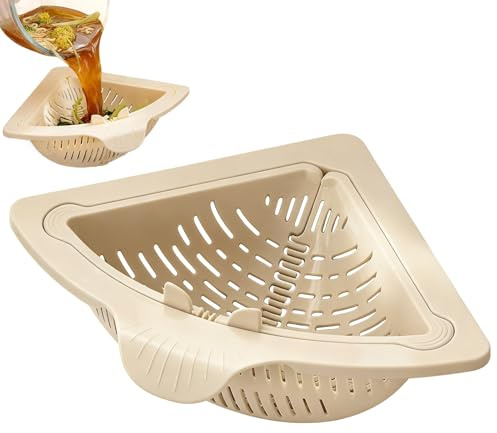Generico Colino Angolo Lavello – Strumento Magnetico Filtro 17,5x17,5x9cm, Cestello Scolo Acqua | Setaccio Cucina Per Cuochi, Genitori Impegnati, Appartamenti, Cottura Quotidiana, Albergo, Ristorant