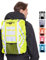 BTR Wasserfester Regenschutz für den Rucksack, Regenschutz für Schulranzen. Gelb. Medium