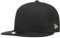 New Era 59Fifty Essential Cap Basecap Baseballcap Flat Brim Fitted (7 3/4 (61, 5 cm) - schwarz), 62