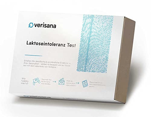 Test di intolleranza al lattosio – Test del gas respiratorio per la casa – Determinare l'intolleranza al lattosio rapidamente e facilmente – Verisana