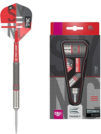 Sync 01 22G 90% Tungsten Swiss Point Steel Tip Darts Set