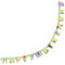Multicolor Paper Jointed Banner (Pack of 1) - 6 ft. - Adorable Bluey Design, Perfect Decoration For Birthday Parties, Themed Events, & Celebrations