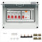 Jadeshay Consumer Unit 4 Way, Garage Caravan Consumer Unit 63A Circuit Breaker Panels 30mA RCD 4MCB 2 * 6A+20A+32A