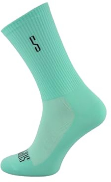SUPPORT LineS - Calze da Ciclismo ad Alte Prestazioni, Costine Traspiranti, Traspiranti e Idrorepellenti, Elastiche, Adatte per Escursionismo, Camminate, Arrampicata, Equitazione, Accessori Essenziali