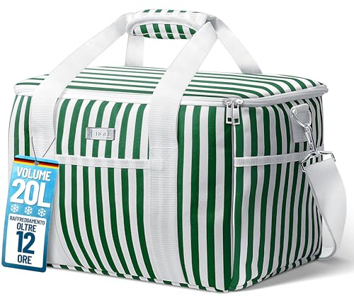 HOEL Borsa Termica Porta Pranzo - Borsa Frigo Grande - Borsa Pranzo Ufficio - Lunch Bag - Borse Termiche - Borsa Portapranzo Ufficio Viaggio Picnic