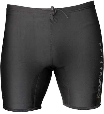 Lavacore Unisex Polytherm Shorts, Medium-Large Black