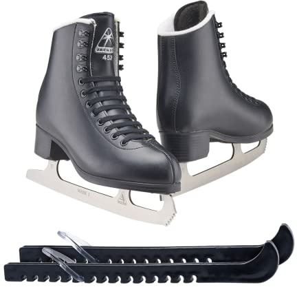 Jackson Ultima Black Figure Ice Skates for Boys/Size: Junior 2