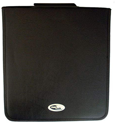 500 CD DVD Disc Carry Case Sleeve Holder Bag Wallet Storage Ring Binder Leather