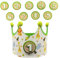 Ph Pro Heat Corona Compleanno Bambino con Numeri Intercambiabili da 1 a 9 - Coroncina Bambina - Corona di Primo Compleanno Selva Regalo Originale.