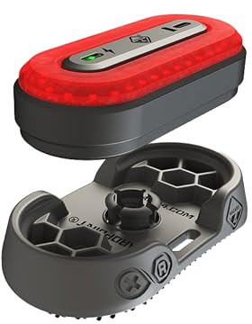HAZARD 4 Beacon Light Kit-A - LED Core - Rechargeable Wireless Strobe Device - Amber Warning Light - Battery Powered - Includes Hook Mount, Loop Cover, Charge Cable