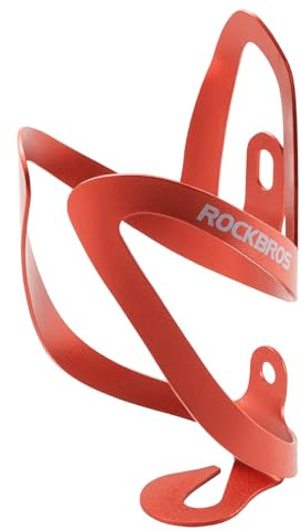 ROCKBROS Portaborraccai Bici in Alluminio, Porta Borracce per Bicicletta MTB, Porta Bottiglie Ultraleggero, 1 Pezzo Multicolori, Accessori Bike