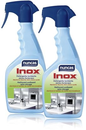 Nuncas Inox nettoyant polissant 500 ml (Lot de 2)