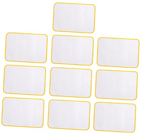 Amosfun Set Di 10 Panni Da Stiro in Rete Resistenti Al Calore Per Trapuntatura Tappetini Da Stiro Che Impediscono Di Bruciare I Vestiti Casuale