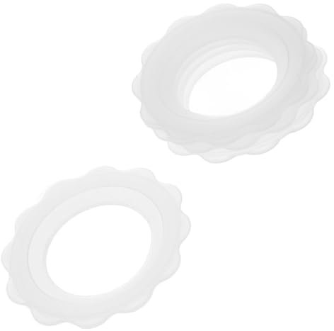 BESTonZON 5 Stück Schweißresistente Rutschfeste Silikon Brustschalen Für Stillende Weicher Brustschutzring Atmungsaktiv Stillzubehör Für Sommer Und Reise