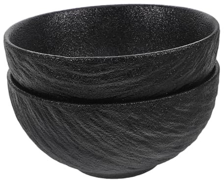 ABOOFAN 2piezas Bowl Desayuno De Cerámica Vajilla De Porcelana Cuencos Para Aperitivos y Ensaladas