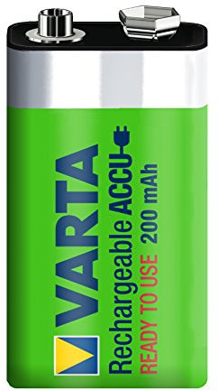 Varta ReadyToUse - Pila Recargable, NiMH, 9V