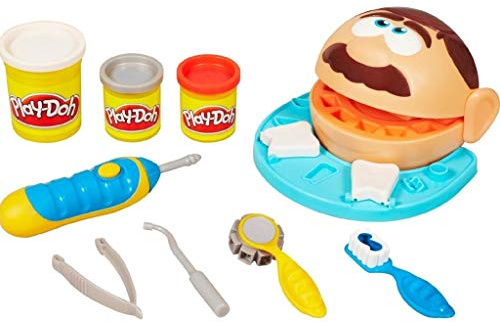 Play-Doh B5520EU50 B5520EU4 - Dr. Wackelzahn Knete, für fantasievolles und kreatives Spielen