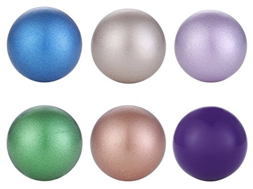 Morella Women's Angel Sound Ball Set Ø 16 mm 0.63 – 6 Balls in Gold, Bronze, Lilac, Green, Blue and Purple
