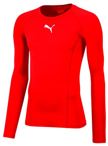 Puma Hombre Camiseta Técnica, Rojo (Red), M