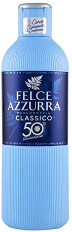 3x Felce Azzurra Classico Badeschaum Schaumbad 650 ml bath shower foam