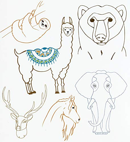 Leisure Arts Iron-On Transfer Animals