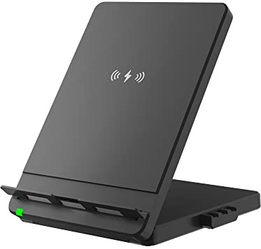 Yealink DECT WHC60 Chargeur sans Fil Qi pour Casque WH66/67, Noir