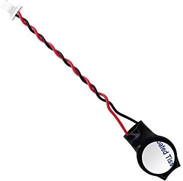 LeFix ML1220 Battery Rechargeable CMOS Battery RTC Memory Battery Compatible with Dell XPS15 XPS 9550 9560 Precision 5510 7350|Latitude 12 7275 (Black Color)