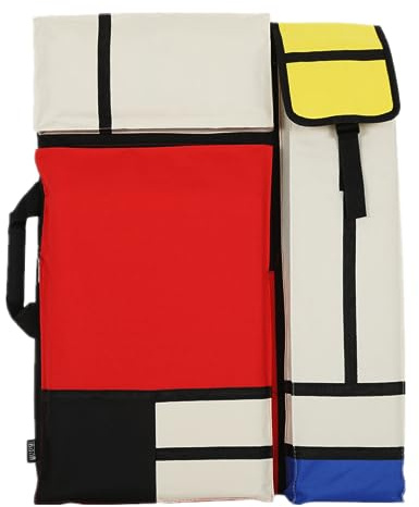 Sac à Dessin A2/A3 Étui Portefeuille Artiste Sac de Transport pour Planche à Dessin Imperméable Sac de Rangement en Toile Portable Sac à Croquis Peinture Fourre-Tout Portfolio Sacoche