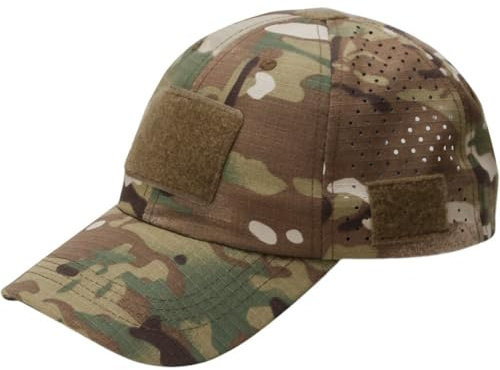 Chapeau Tactique Militaire pour Hommes, Casquette De Baseball Tactique, Chapeaux Militaires Respirants avec Trou pour Lunettes, Chapeau De pour Sports De Plein Air pour Chasse