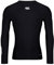 Canterbury Men's Thermoreg Long Sleeve Top | Compression Shirt | Base Layer Top with Heat Retention & Thermal Regulation, Black, XS
