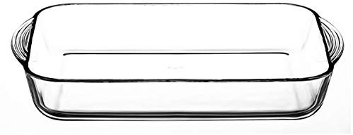 OZYOL Borcam 59124 - Fuente rectangular de cristal para horno