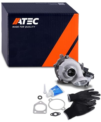 ATEC Germany 1x Turbocompresor, compatible con BMW Serie 5 (E60), 5 Touring