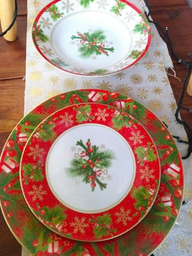 Palais Royal Servizio Tavola 18 Pezzi Natalizio