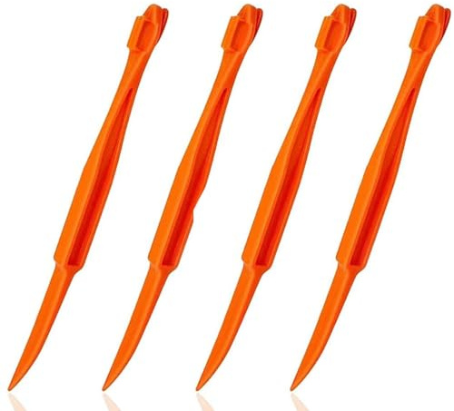 Orange Peeler Tools Citrus Peel Cutter Easy Fruit Vegetable Slicer Cutter Lemon Peeler Opener Remover Fruit Tool Kitchen Utensils Gadgets Food Peeler Slicers (Orange)