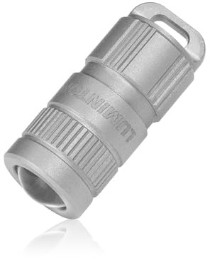 LUMINTOP EDC Pimi Daumengroße Schlüsselanhänger-Taschenlampe 100 Lumen Mini-Taschenlampe IPX-8 Wasserdichte Ultra-Kompakte EDC-Leuchte