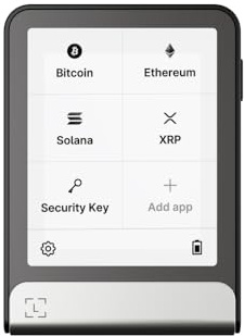 Ledger Flex : Le Signer Crypto à écran Tactile sécurisé - Gérez Vos Actifs numériques et Votre identité en Toute sécurité Via l’app Ledger Wallet (Gris Anthracite)