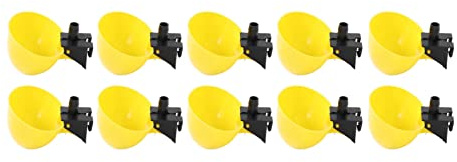 Pssopp Automatic Bird Waterer, PP Material, Easy to Bird Drinker for Quail and Chickens, Convenient Poultry Water Supply, Large Capacity