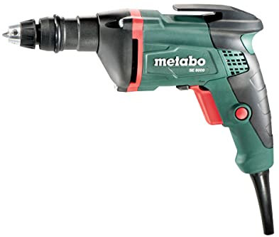 Metabo Trockenbauschrauber SE 6000 (620046000) Karton, Max. Drehmoment weich: 7 Nm, Leerlaufdrehzahl: 0 - 6200 /min, Nennaufnahmeleistung: 600 W