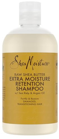 SHEA MOISTURE Feuchtigkeit Raw Sheabutter Feuchtigkeitsspeicher Shampoo, 379 ML