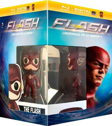 The Flash (Complete Season 1) - 4-Disc Box Set & Flash FUNKO Figurine ( The Flash - Season One (23 Episodes) ) (+ UV Copy) (Blu-Ray)